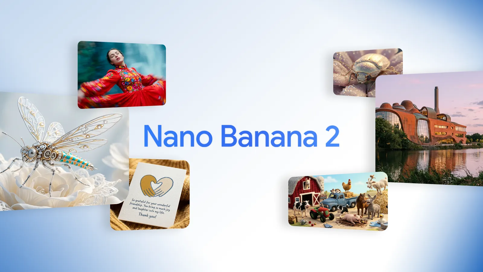 Official Google Nano Banana 2 image model launch visual
